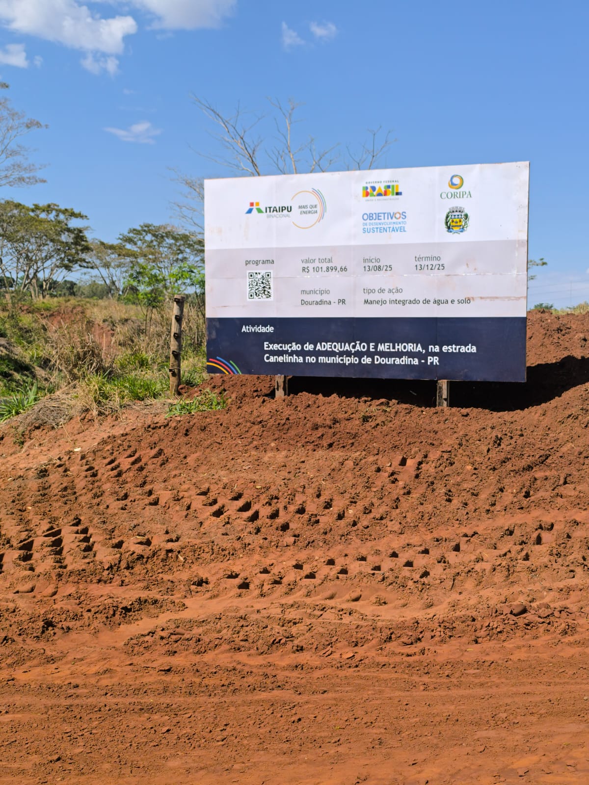 CORIPA - Readequação de Estradas